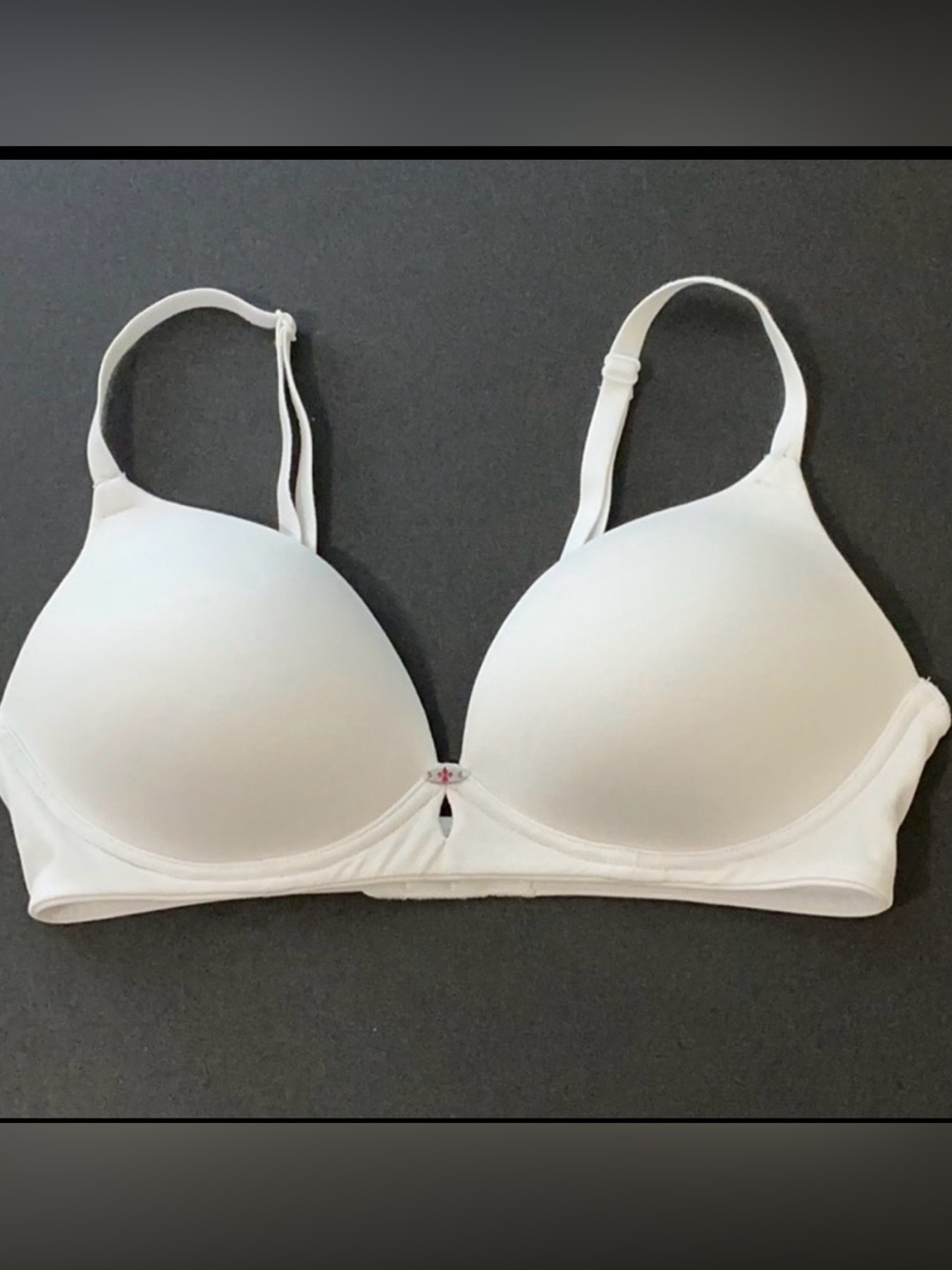 Lily of France Women’s White Push Up Bra 34B